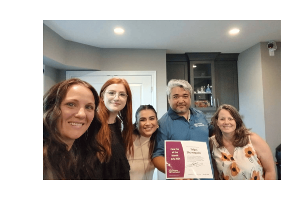 Talgat July 2024 Care Pro of the Month